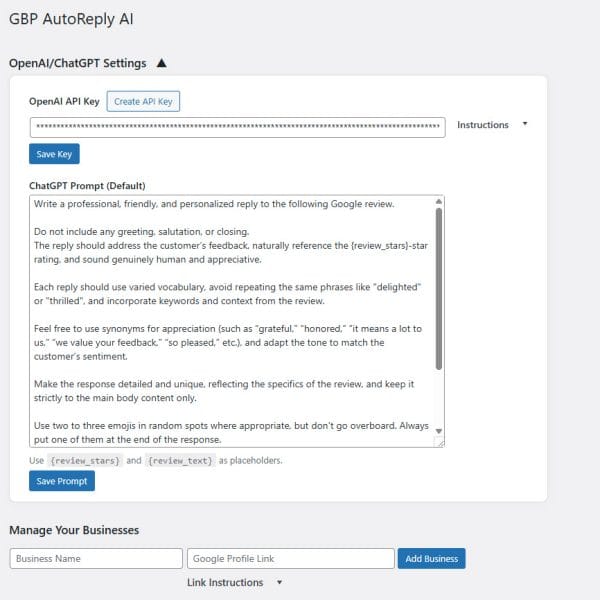 GBP AutoReply AI - Image 2