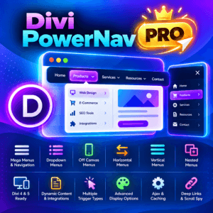 Divi PowerNav Pro